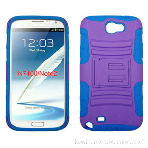 Super Combo 2-in-1 PC + Silicone Cover for Samsung Galaxy Note 2